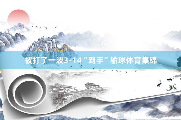 被打了一波3-14“到手”输球体育集锦