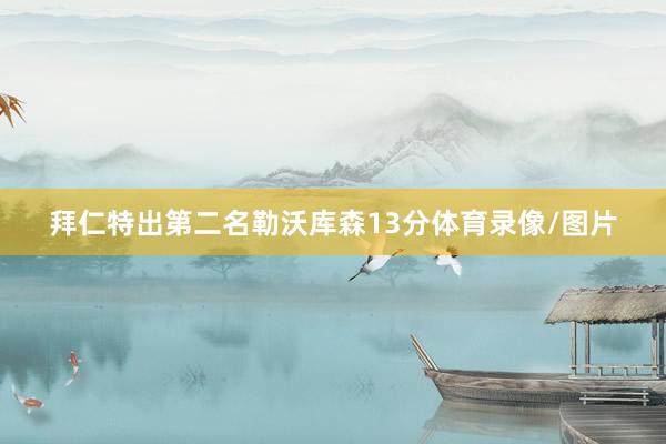 拜仁特出第二名勒沃库森13分体育录像/图片