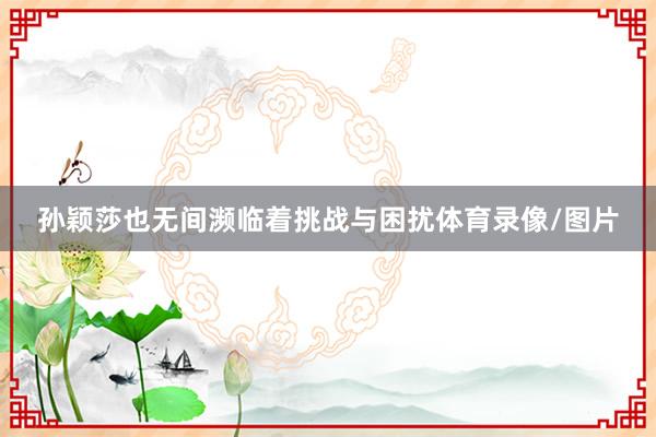 孙颖莎也无间濒临着挑战与困扰体育录像/图片